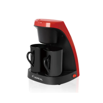 Cafetière Filtre 450W 2 tasses Rouge